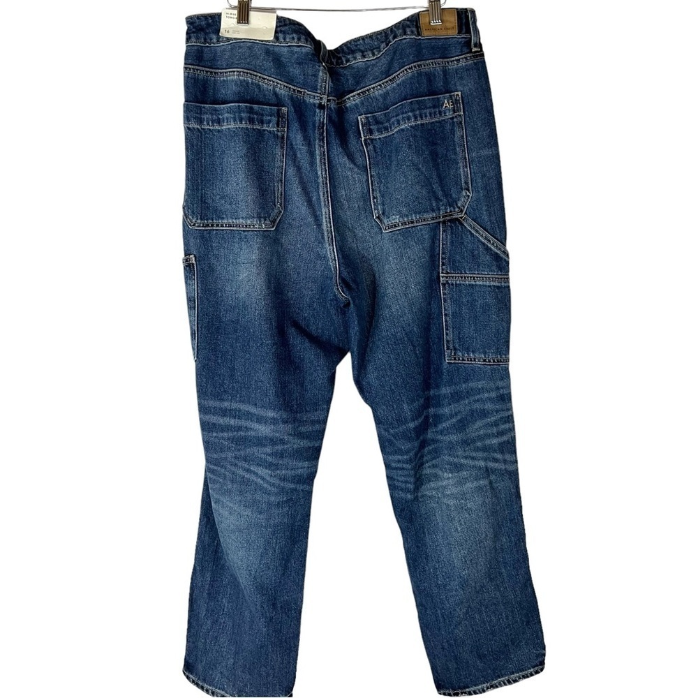 NWT‎ American Eagle Hi-Rise Tomgirl Dark Vintage Jeans - Picture 2 of 8